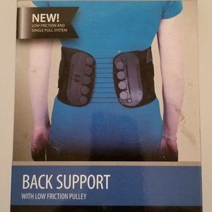 Back Support with Dual-Pulley System by Curad